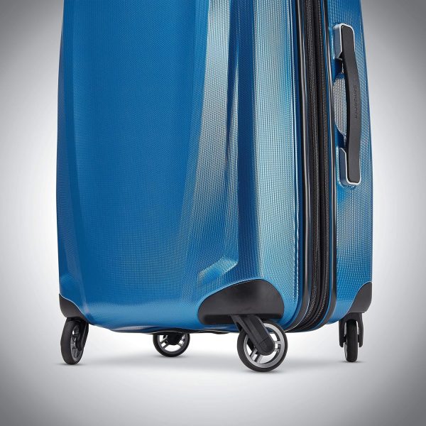 Samsonite Winfield 3 DLX Hardside Luggage with Spinners, Carry-On 20-Inch, Blue/Navy - Image 6